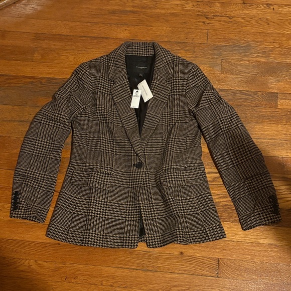 Banana Republic Jackets & Blazers - Banana Republic Brown Houndstooth Blazer